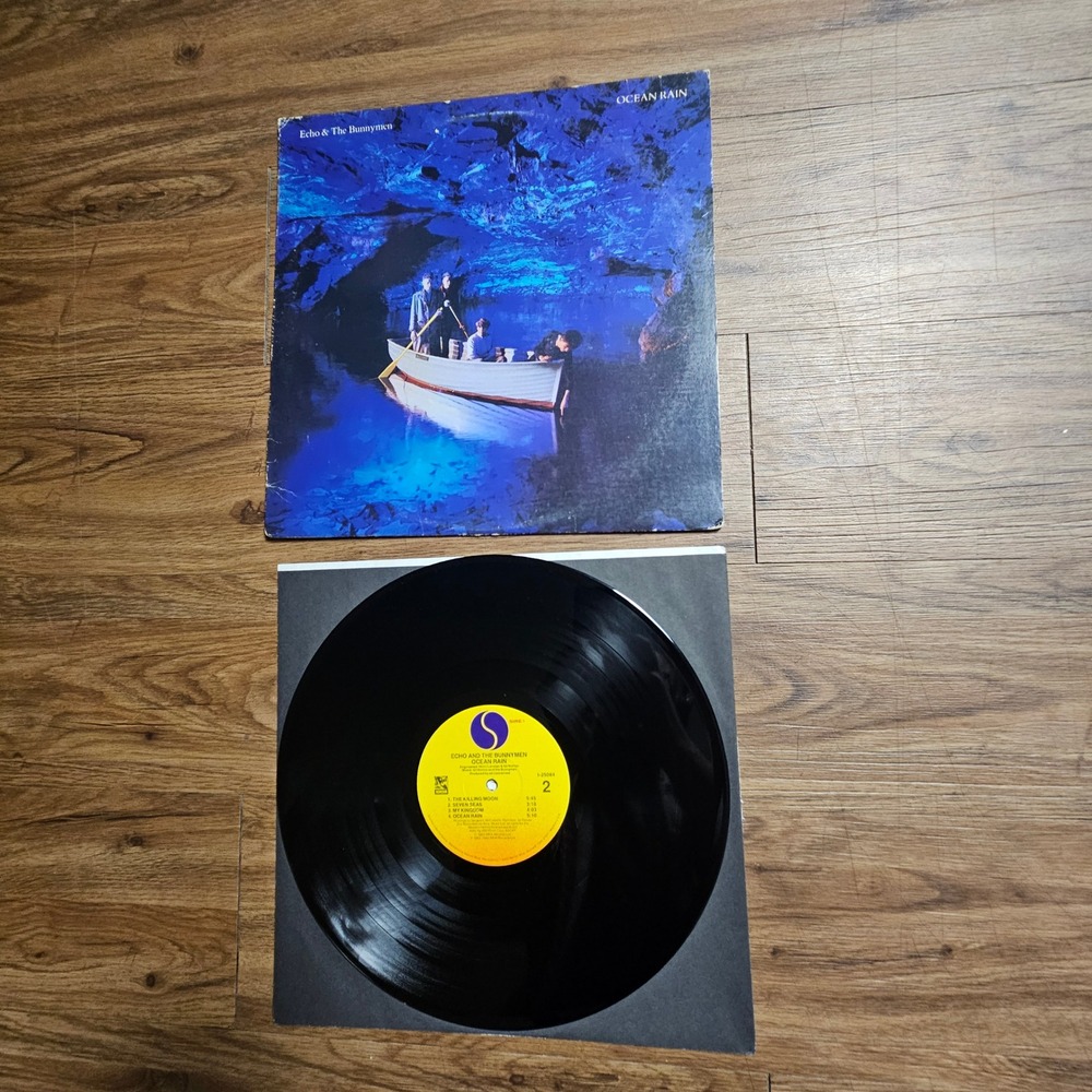 Echo & The Bunnymen – Ocean Rain Sire 1984 1-25084 Vinyl LP 33RPM 12" VG+ EX/EX